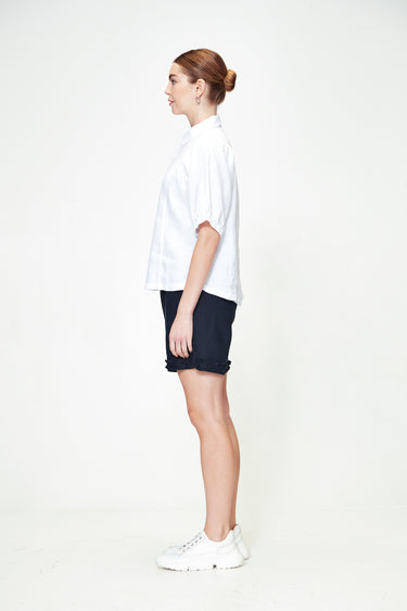Ruffle Short - Ink