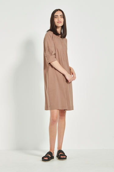 Acrobat Nori Dress - Mocha - Dress VERGE