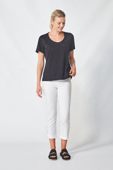 Acrobat Rivet Pant - White
