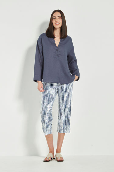 Acrobat Tile Cargo Short - Denim Print - Short VERGE