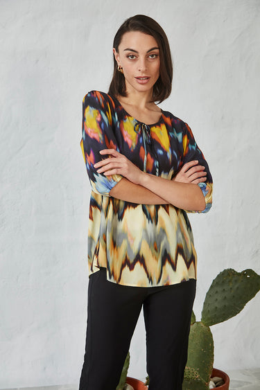 Athena Top - Print - Top VERGE
