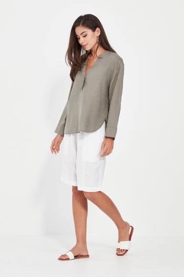 Cassie Top - Thyme - Top VERGE