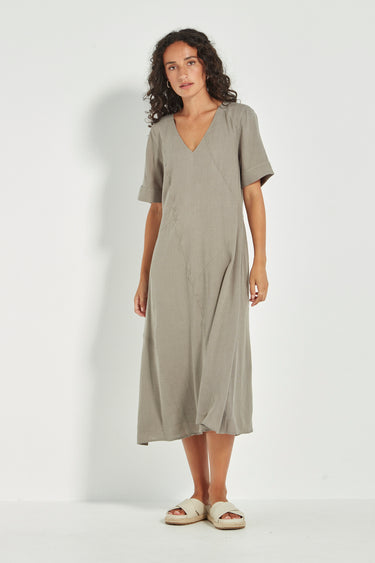 Cayman Dress - Green Tea - Dress VERGE