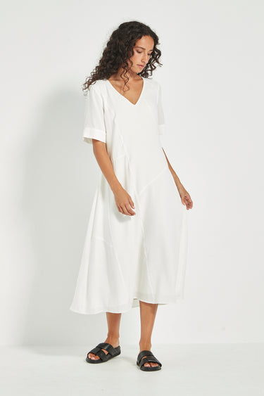 Cayman Dress - White - Dress VERGE