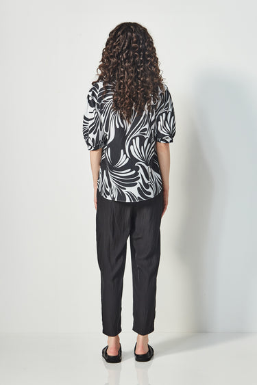 Glide - Clara Top - Black Print - Top VERGE
