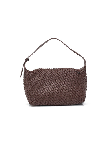 Clara Weave Bag - Cocoa - Bags VERGE