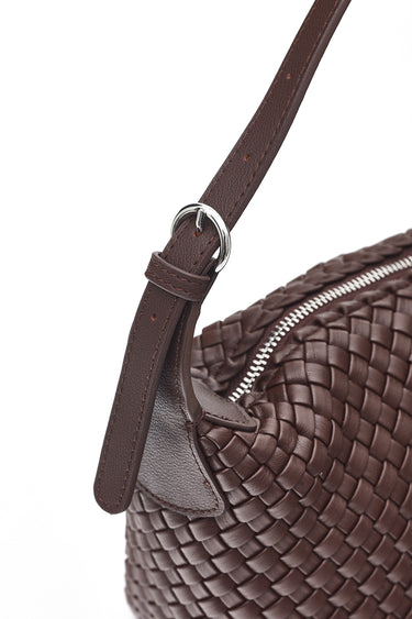 Clara Weave Bag - Cocoa - Bags VERGE
