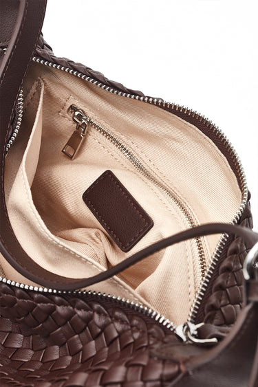 Clara Weave Bag - Cocoa - Bags VERGE