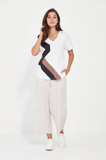 Coil Top - Mocha Print - Tee VERGE