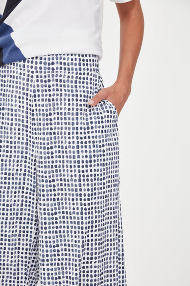 Acrobat Okawa Tile Pant - Denim Print - Pant VERGE