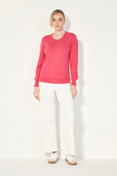 Cole Sweater - Hot Pink - Sweater VERGE
