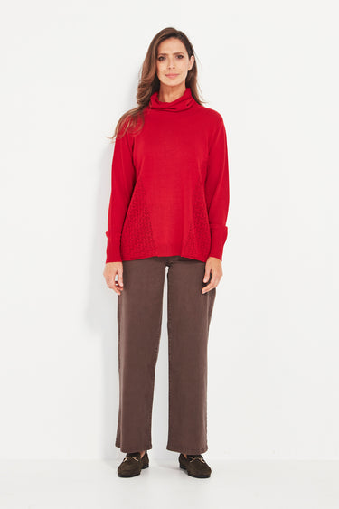 Duchess Sweater - Flame