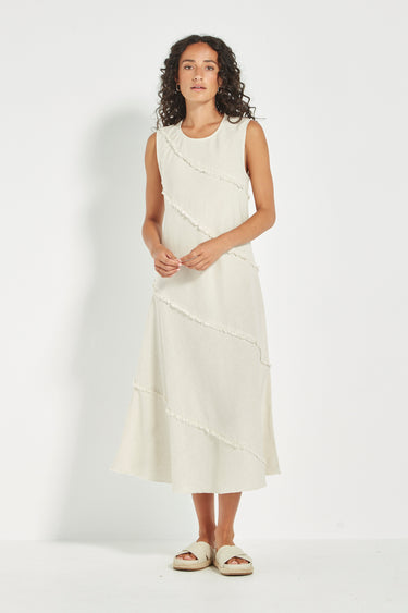 Elle Dress - Cashew - Dress VERGE