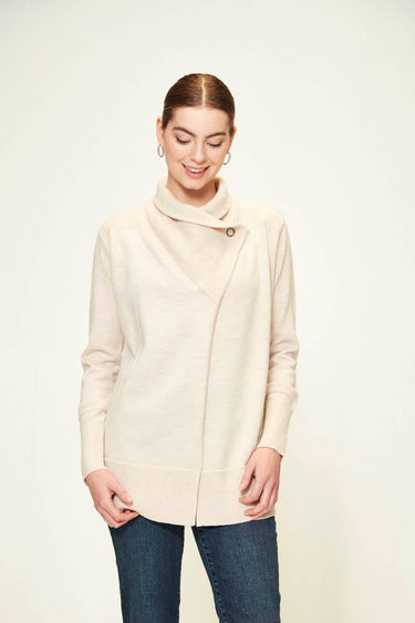 Finlay Cardi - Oatmeal - Cardi VERGE
