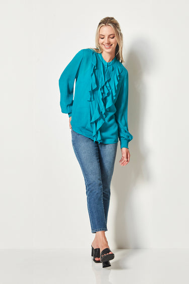 Flossie Blouse - Marine - Blouse VERGE
