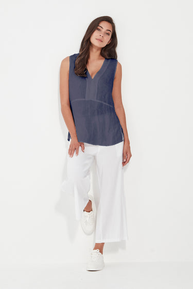 Gala Tank - Denim - Tank VERGE