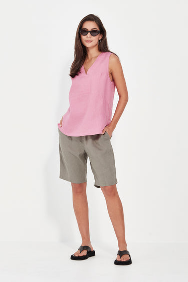 Gala Tank - Pink - Tank VERGE