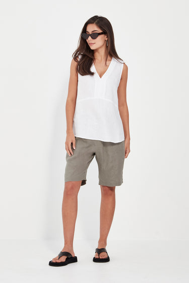 Gala Tank - White - Tank VERGE