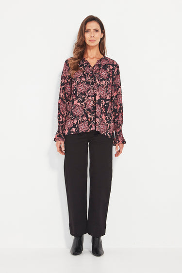 Gianna Shirt - Print - Blouse VERGE