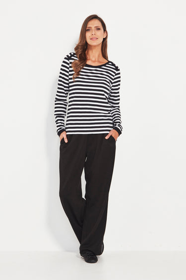 Glow Top - Black Stripe - Top VERGE