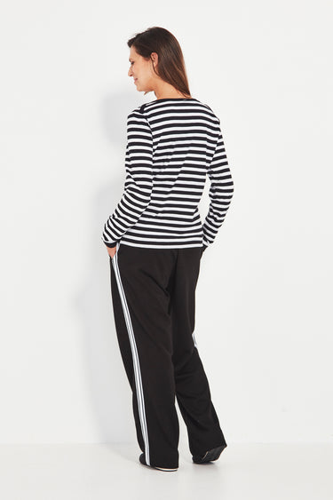 Glow Top - Black Stripe - Top VERGE