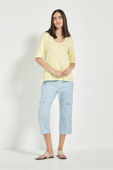 Hitch Top - Yellow - Tee VERGE