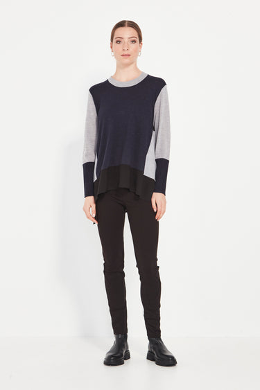 Interact Sweater - Silver Marle - Sweater VERGE