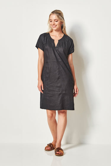 Joanna Dress - Black - Dress VERGE