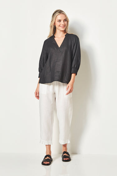 Lola Top - Black - Top VERGE
