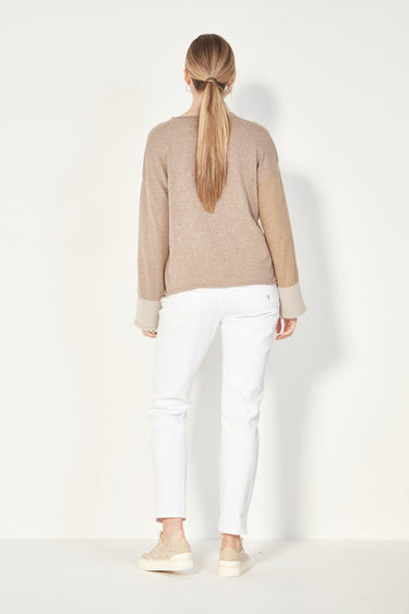 Loom Sweater - Latte - Sweater VERGE