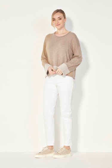 Loom Sweater - Latte - Sweater VERGE