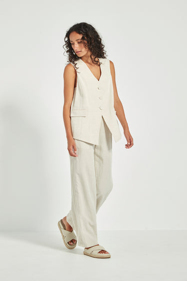 Loretta Vest - Cashew - Vest VERGE