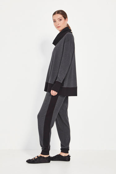 Martini Sweater - Charcoal Marle - Sweatshirt VERGE