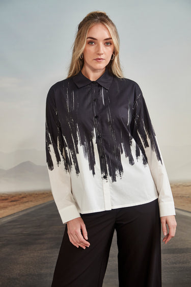 Mellow Shirt - Black Print - Shirt VERGE