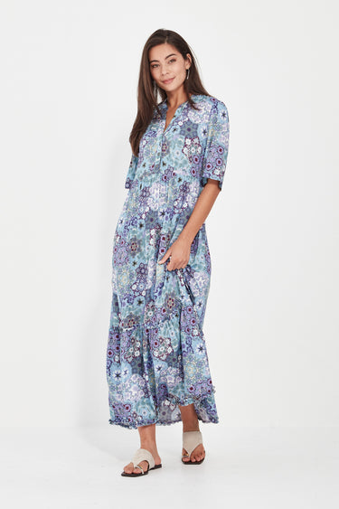 Mystery Dress - Blue - Dress VERGE