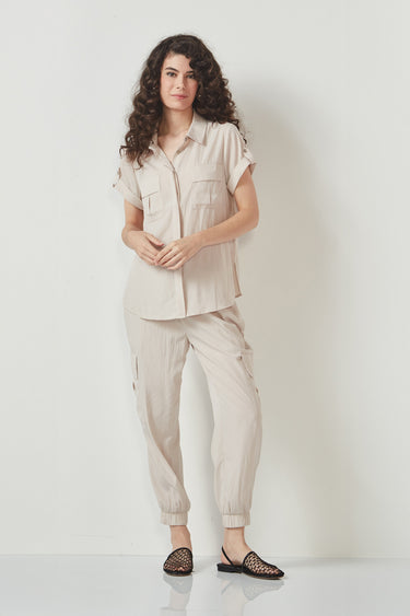Glide - Naomi Shirt - Champagne - Shirt VERGE