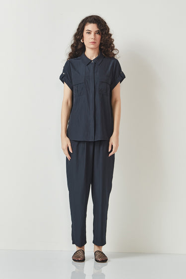 Glide - Naomi Shirt - Midnight - Shirt VERGE