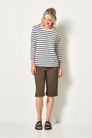 Nero Top - Black Stripe - Tee VERGE