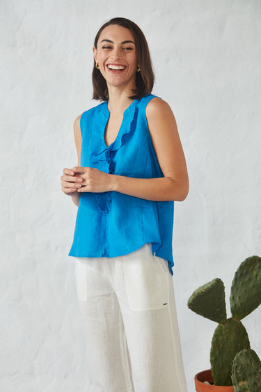 Penny Top - Lagoon - Top VERGE