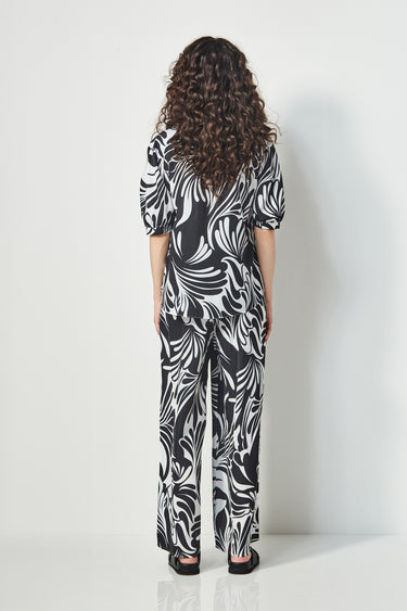 Glide - Baker Pant - Black Print - Pant VERGE