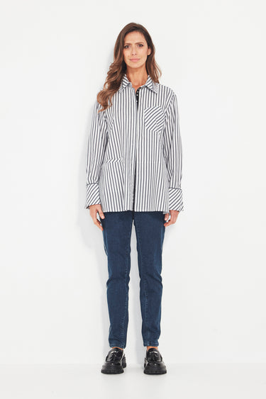 Reform Shirt - Ink Stripe
