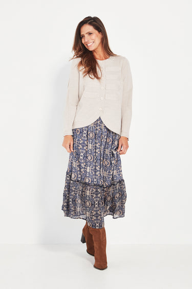 Royal Cardi - Chalk Marle - Cardigan VERGE