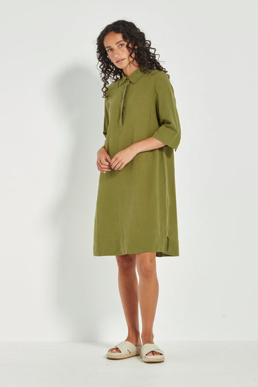 Seville Dress - Green - Dress VERGE