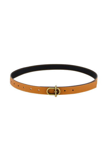 Sling Leather Belt - Black/Brown - Belt VERGE