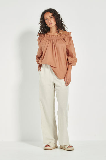 Tamara Top - Brass - Top VERGE