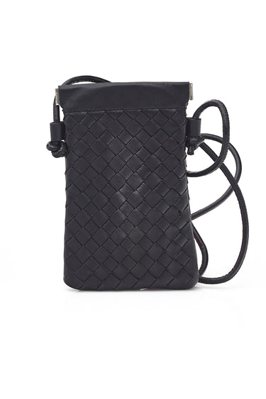Thea Phone Bag - Black - Bags VERGE