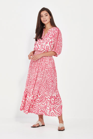 Vale Skirt - Pink Print - Skirt VERGE