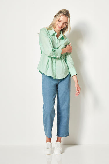 Valentina Shirt - Mint - Shirt VERGE