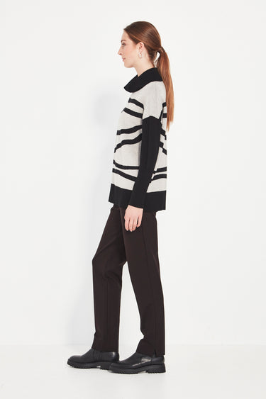 Viola Sweater - Chalk Marle - Sweater VERGE