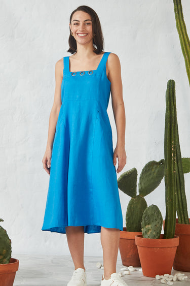 Vivian Dress - Lagoon - Dress VERGE